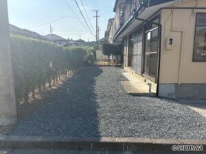 追加で駐車スペースを確保しました。3台駐車可能です！