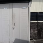 各戸に1つ外物置がございます。