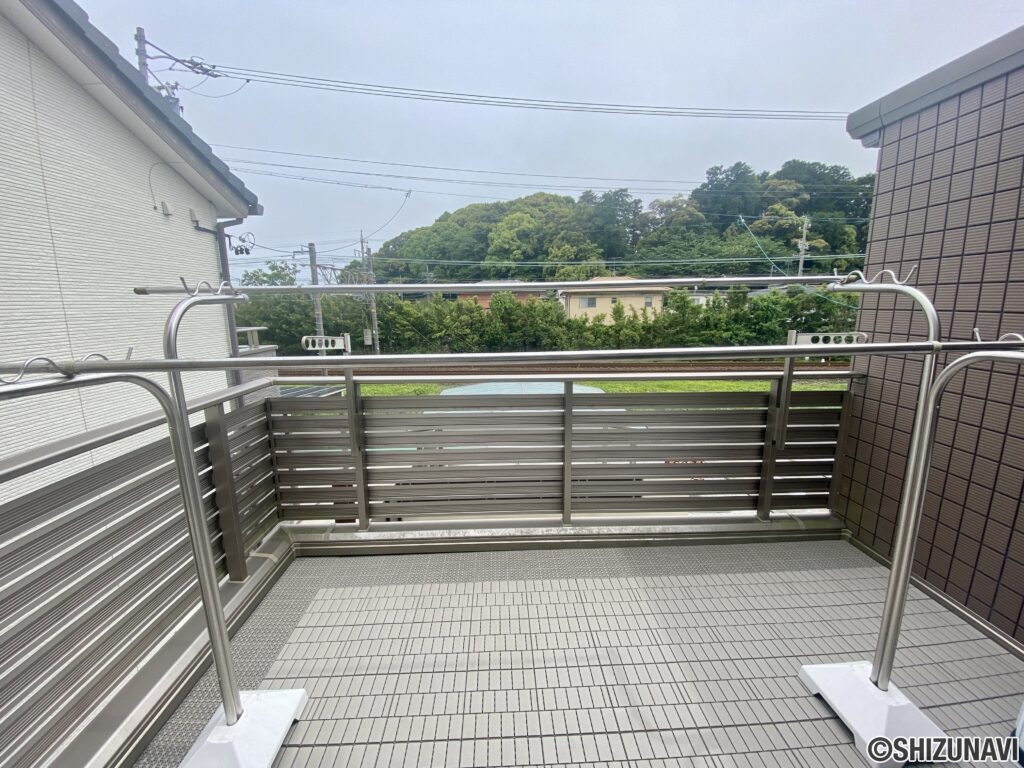 陽当り良好なバルコニーです