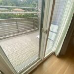 バルコニー入口とリビング掃き出し窓は二重サッシになっております。