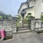 敷地入り口の写真です