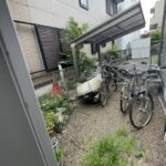 駐輪場には屋根もございます