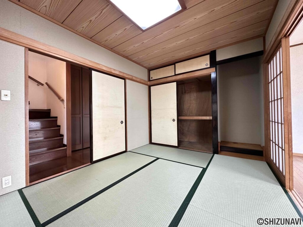 和室は急な来客時に重宝します。