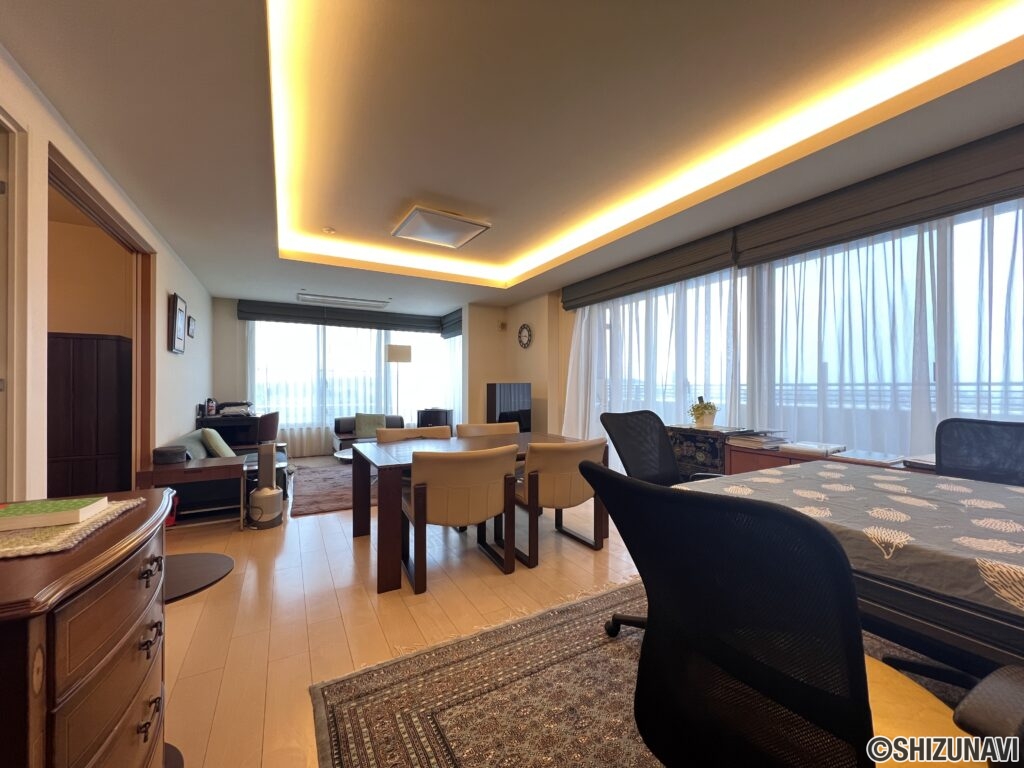 【セントラルガーデンレジデンス静岡A棟】　最上階　角部屋　3LDK　ルーフバルコニー付きの画像