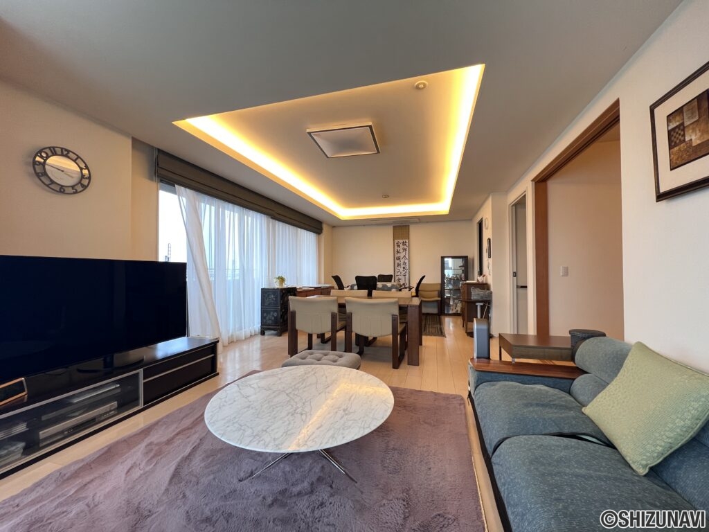 【セントラルガーデンレジデンス静岡A棟】　最上階　角部屋　3LDK　ルーフバルコニー付きの画像