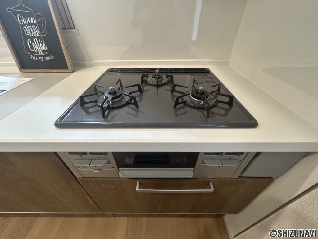 葵区　新築　コンロ