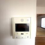 モニター付きインターホンです。