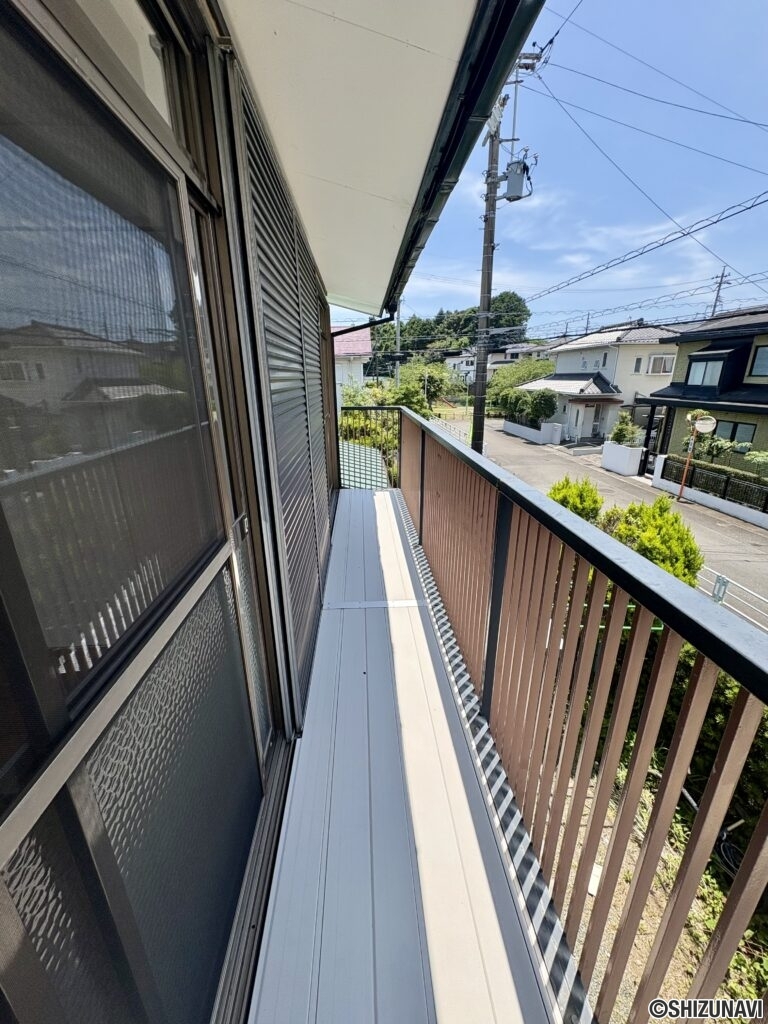 バルコニーです。日当たり良好です。