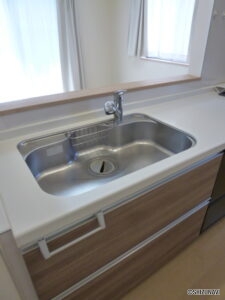 シンク　ビルトイン浄水器