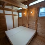 落ち着いた雰囲気が特徴の寝室です。