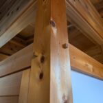 釘を一切使わない、日本古来の建築技法です。