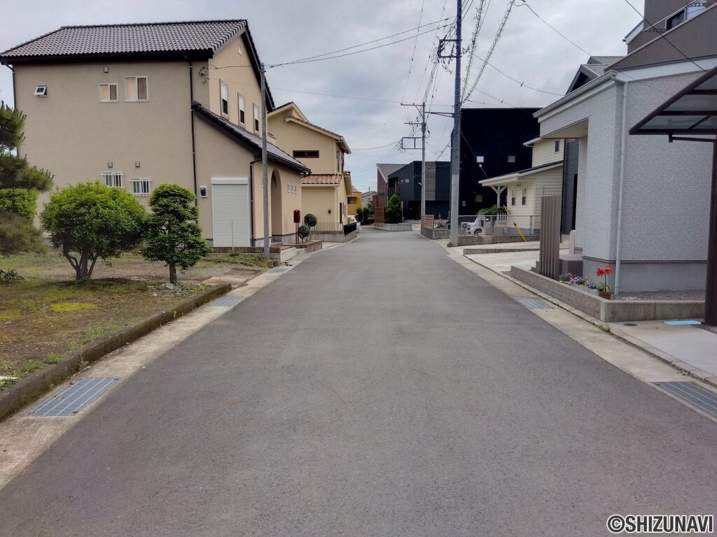沼津市大岡　売り土地　現地