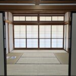 和室の障子は閉め切ることもできます。