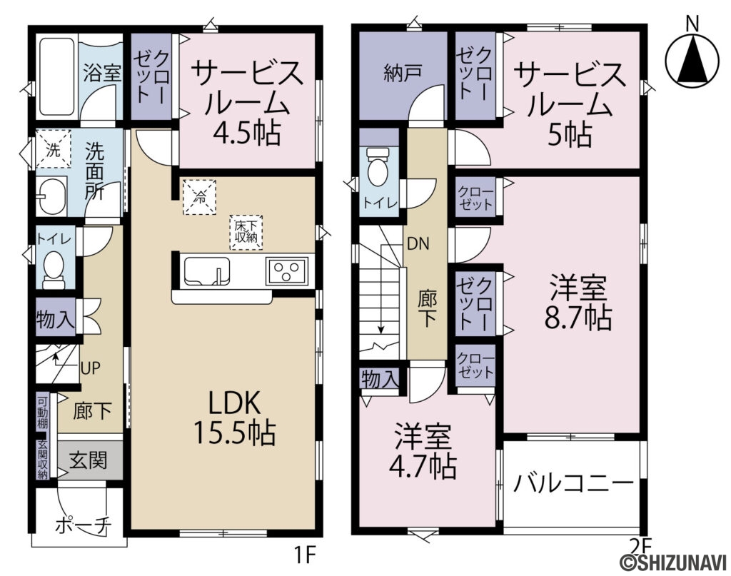 2号棟　間取り図