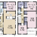 2号棟　間取り図