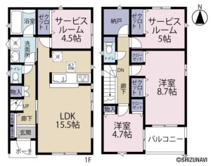 2号棟　間取り図
