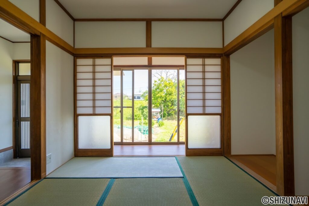 1階和室　別角度です。