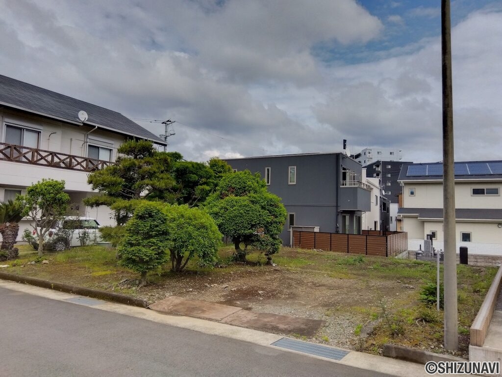 沼津市大岡　売り土地　現地