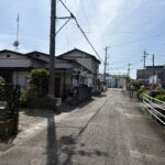 前面道路②