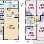 【新築分譲住宅】富士宮市淀師２期　１号棟の画像
