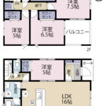 1号棟　間取り図