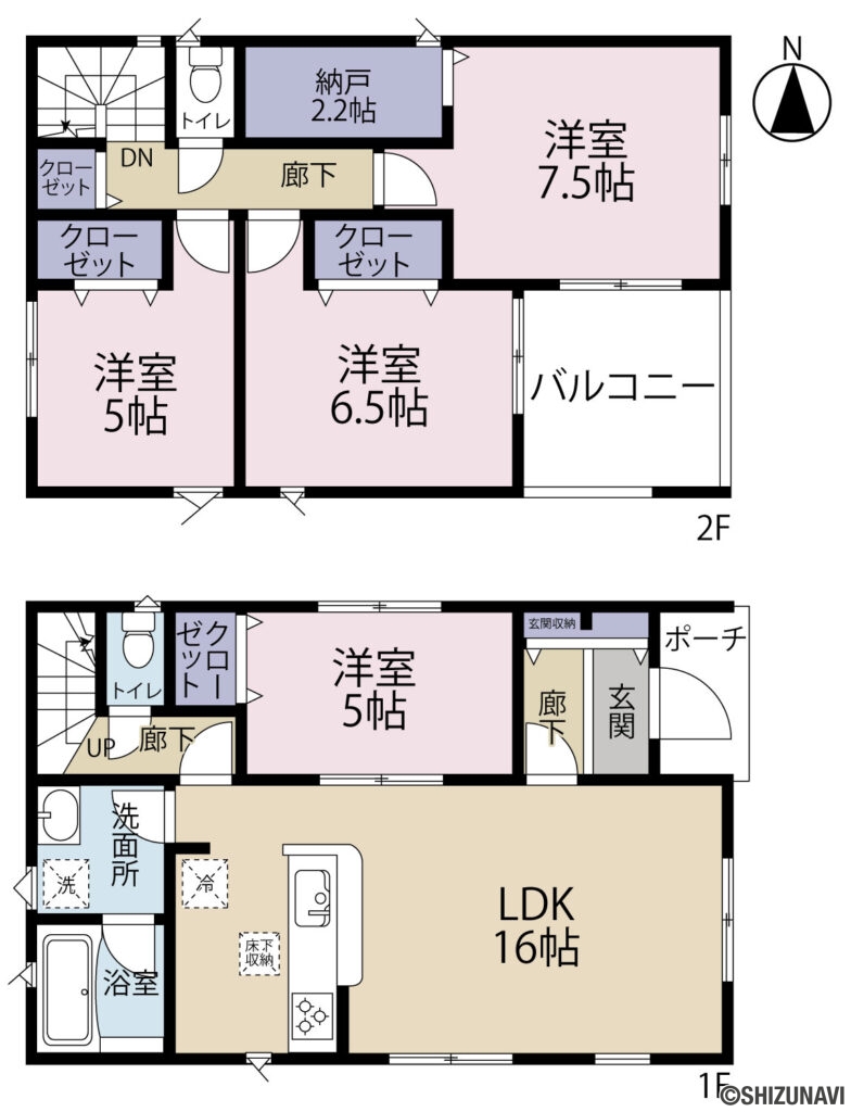 1号棟　間取り図