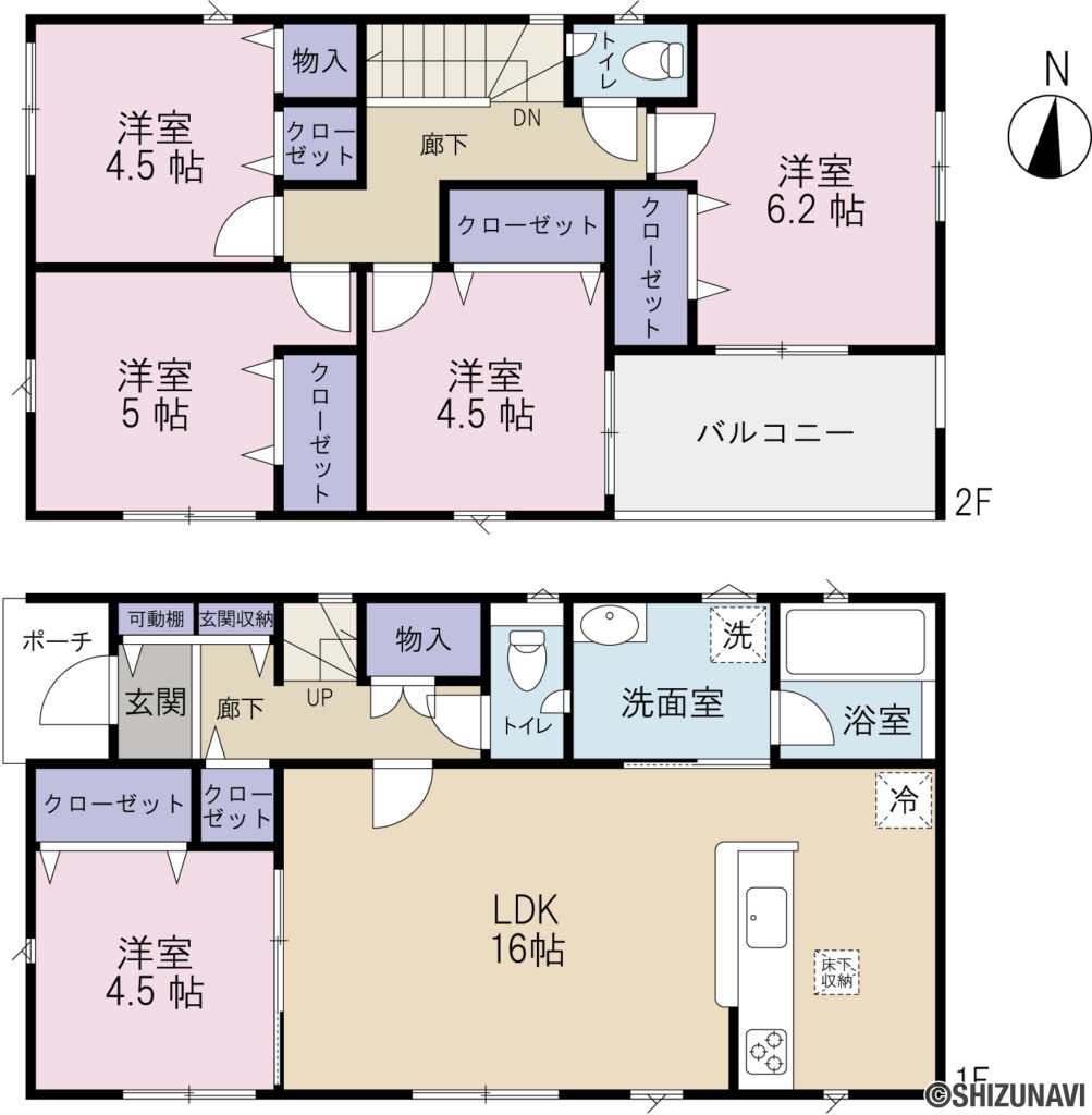 2号棟　間取り図