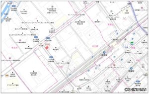 【仲介手数料無料】静岡市清水区中之郷　売土地の物件画像