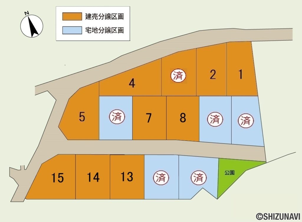 全体区画図