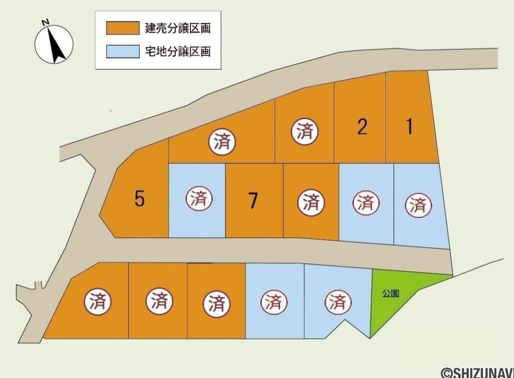全体区画図