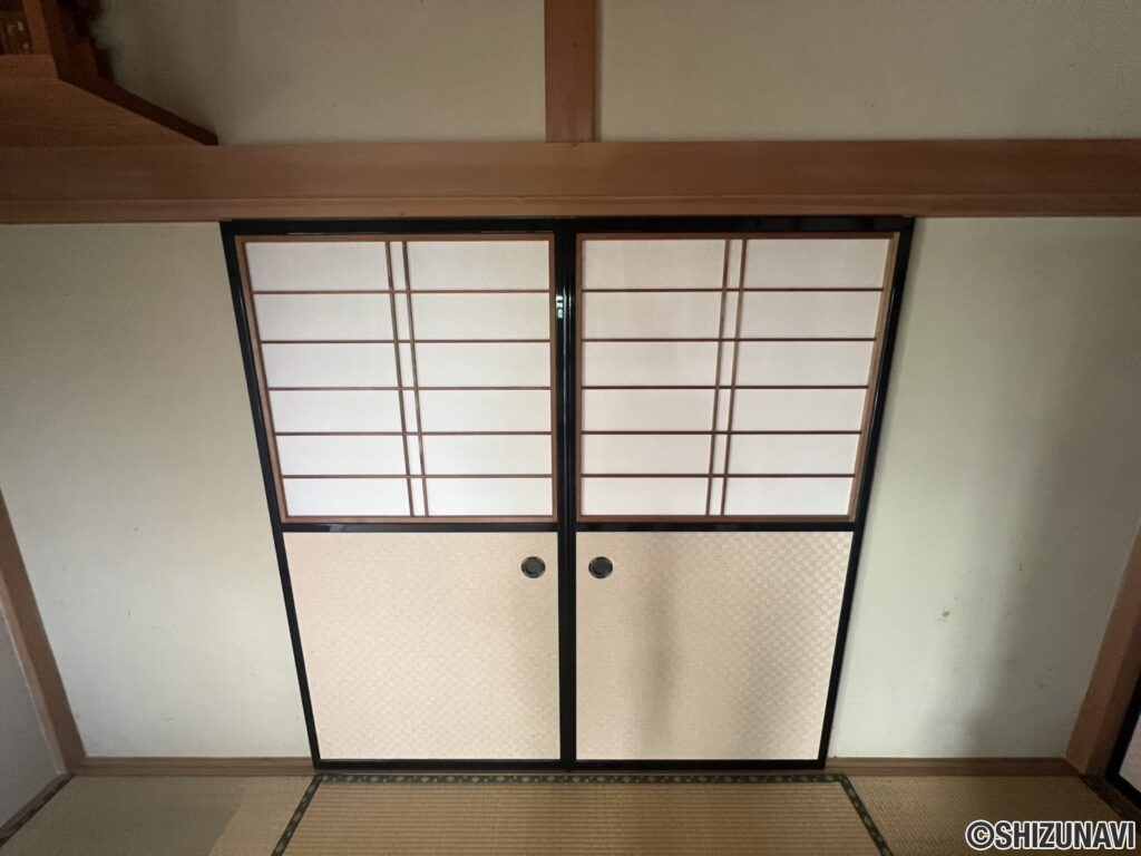和室の入り口です