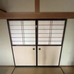 和室の入り口です