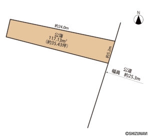 沼津市上土町　売土地の画像