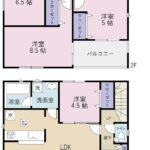 1号棟　間取り図