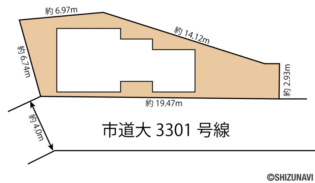 実際と異なる場合は現況を優先します