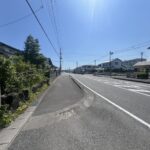 歩道も余裕がリます