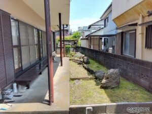 沼津市大岡　売り土地　現地