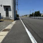 前面道路の幅員は約8.0ｍと駐車するのも楽々です♪