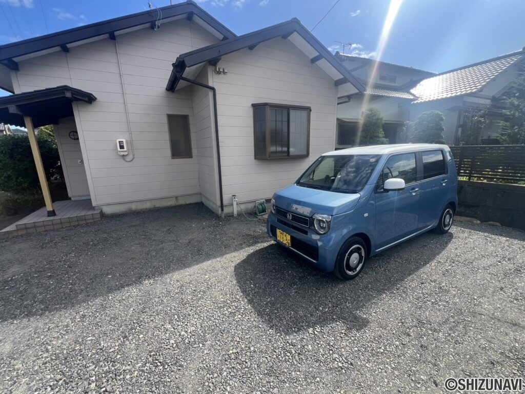 広々とした駐輪場です