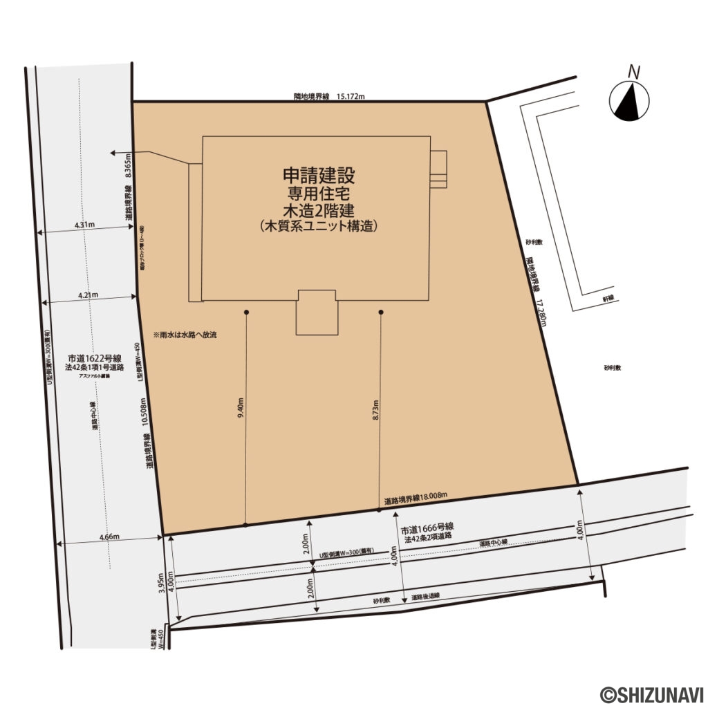西熊堂ツーユー区画図