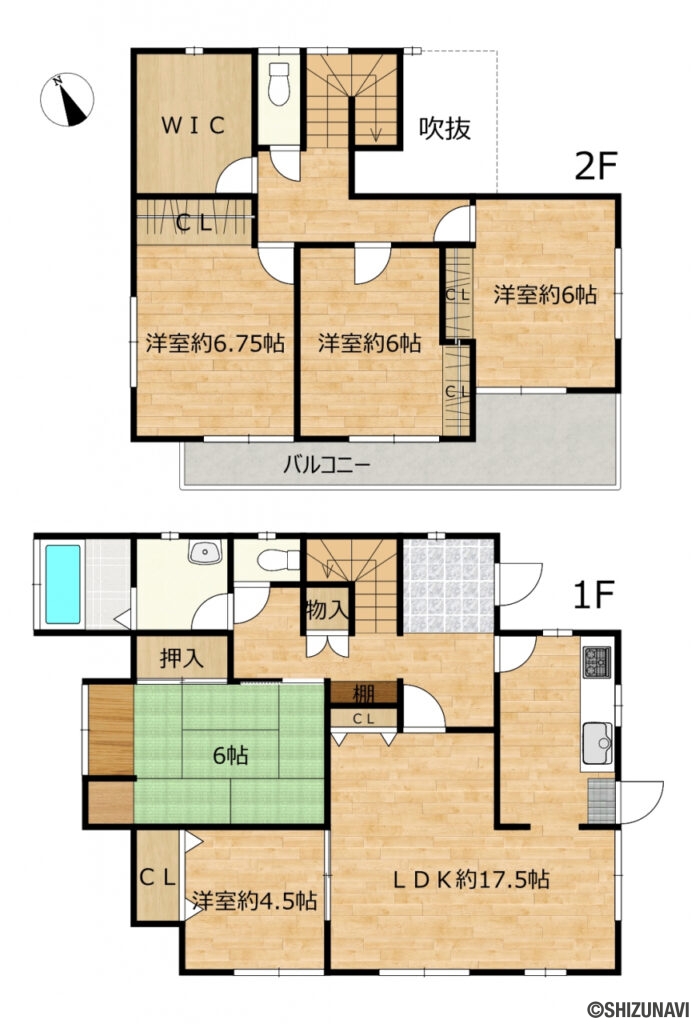 三ツ沢間取りの中古住宅5SLDK