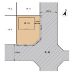 富士市中野台一丁目土地区画図