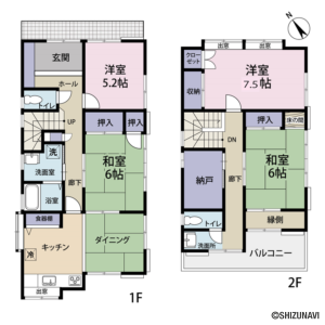 現況と図面が異なる場合、現況を優先します
