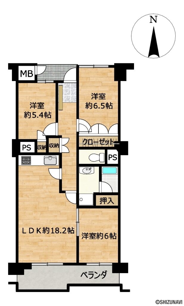 【間取図】