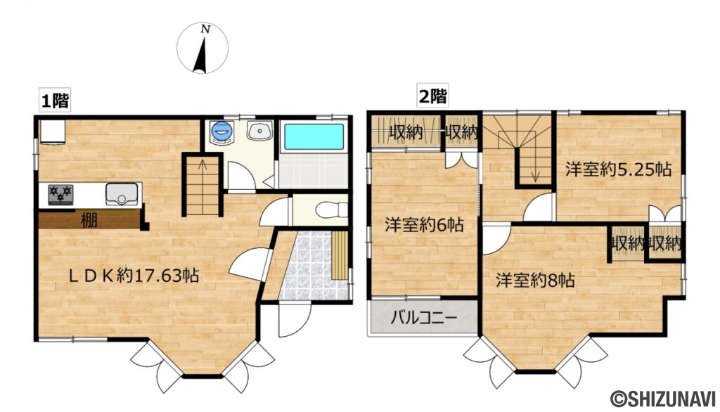 【リフォーム後/間取り図（予定）】現代のニーズに合わせて、和室を洋室に変更するなどのリフォーム工事を行います。