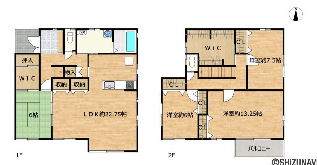 【間取図（リフォーム予定）】クロスの張替え、水回り設備の交換、外壁塗装、駐車場の造成を行いました。間取りの変更を行う予定です。