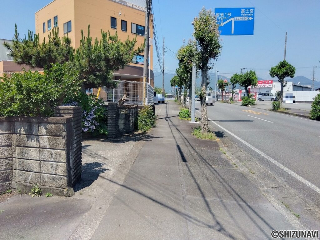 富士市水戸島　中古住宅　外観