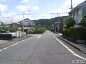 富士市中野台一丁目土地外観6