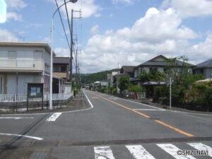富士市中野台一丁目土地外観8
