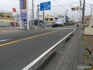 前面道路